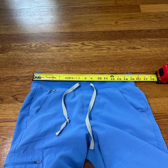 Figs Zamora Jogger Scrub Pants Size Small Blue - Picture 11 of 14